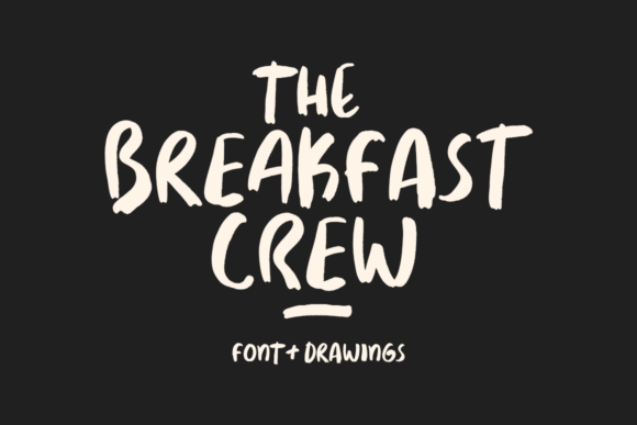 Breakfast Crew: A Friendly Display Font for Morning Campaigns