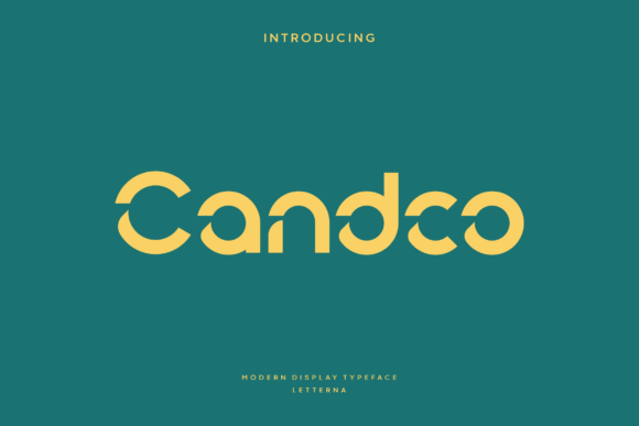 Candco: A Modern Sans Font for Chic Editorial Design