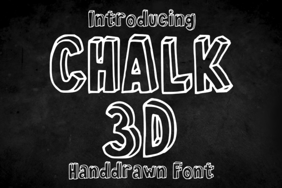 Chalk 3d: The Ultimate Display Font for Scroll-Stopping Visuals