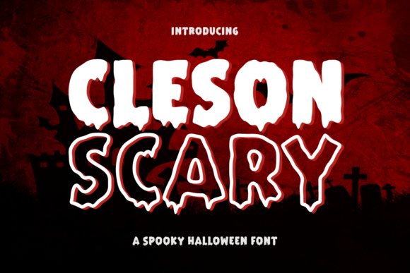 Cleson Scary: The Ultimate Halloween Display Font