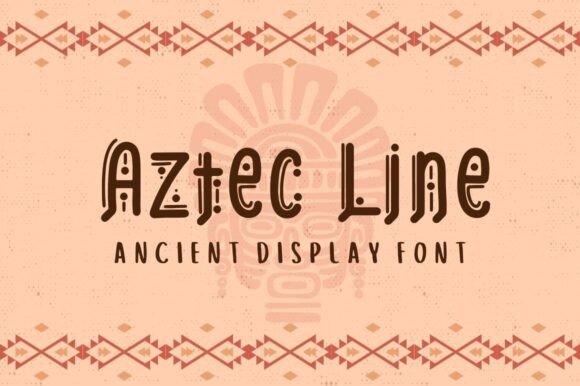 Designing with Aztec Line: A Bold Display Font for Branding