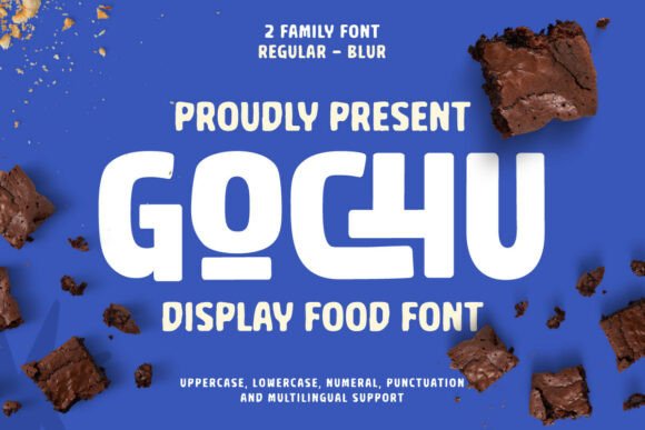 Gochu: A Sweet Display Font for Charming Branding