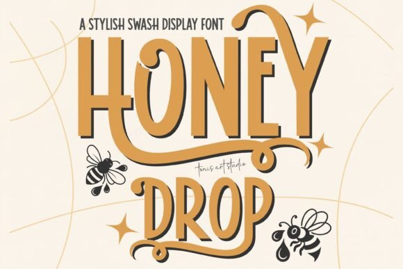 Honey Drop: The Sweet Display Font for Handmade Brands