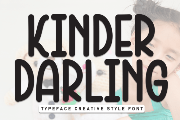 Kinder Darling Font: A Soft Handwritten Typeface for Brands