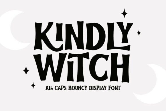 Kindly Witch Font Review: A Bouncy Display for Spooky Designs
