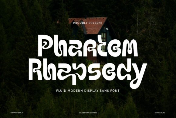 Phantom Rhapsody: A Gothic Display Font for Editorial Design