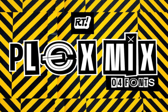 Plex Mix: A Bold Display Font for Edgy Web Design