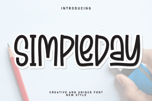 Simpleday: A Casual Display Font for Modern Web Design