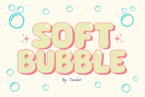 Softbubbles Regular: The Playful Display Font for Makers
