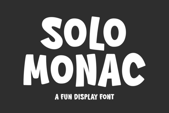 Solo Monac: A Sweet Display Font for Modern Web Design