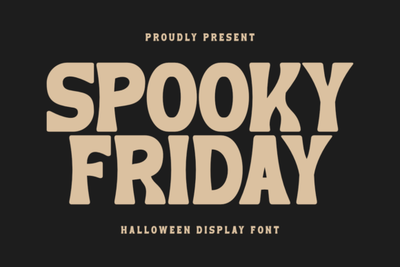 Spooky Friday Font for Bold Web Headers