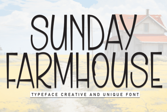 Sunday Farmhouse: A Warm Display Font for Web Design