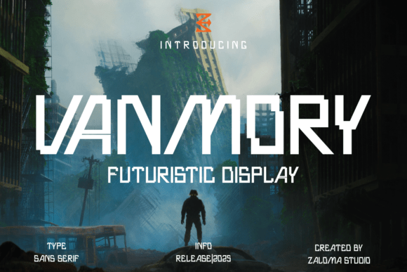 Vanmory Font: A Bold Choice for Modern Brand Identity