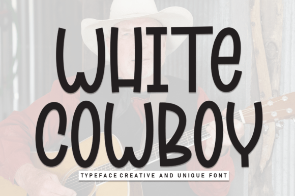 White Cowboy Font: Modern Simplicity for Web Headers