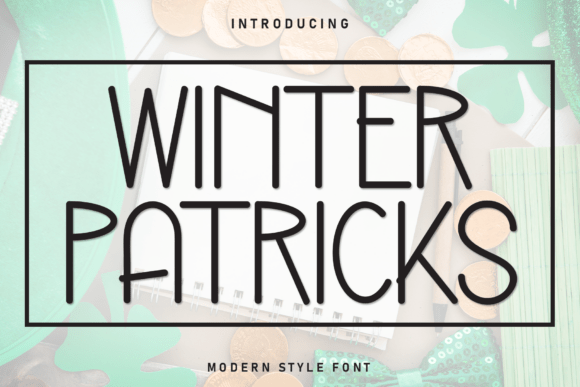 Winter Patricks: The Handwritten Display Font for Viral Content